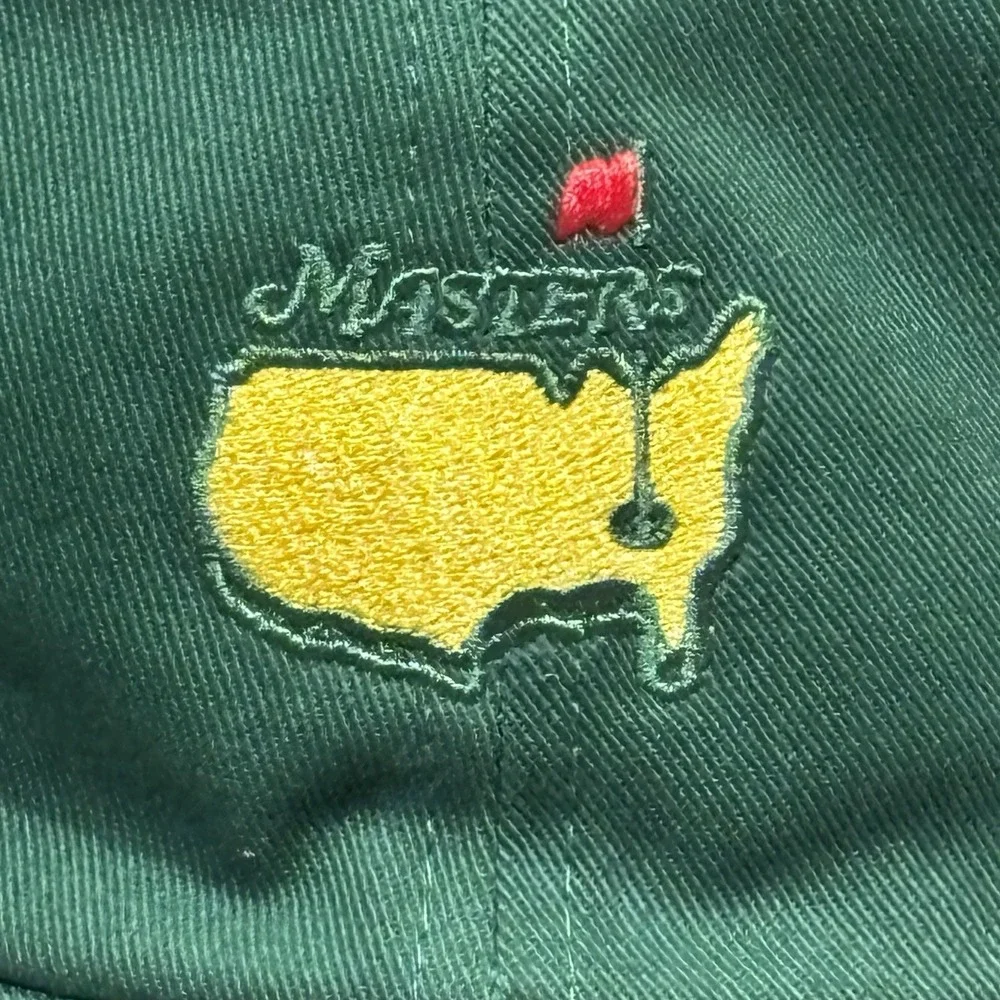 Masters Tournament golf hat Strap back  EUC